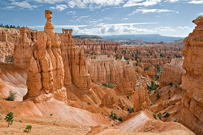 Chimeneas de hadas en el Parque Nacional del Cañón Bryce, Utah.